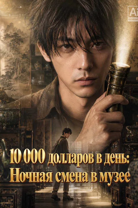 Постер «10 000 долларов в день: Ночная смена в музее (Дубляж)»