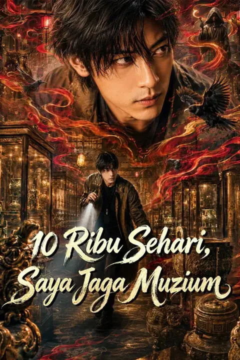 Poster 10 Ribu Sehari, Saya Jaga Muzium (Alih Suara)