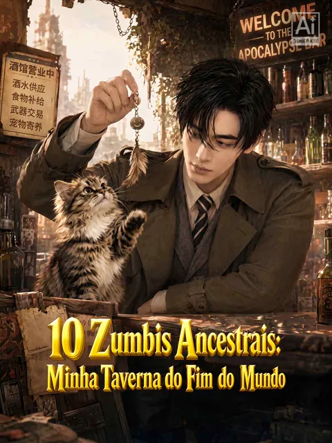 Pôster de 10 Zumbis Ancestrais: Minha Taverna do Fim do Mundo