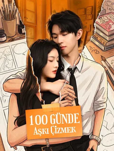 100 Günde Aşkı Çizmek afişi
