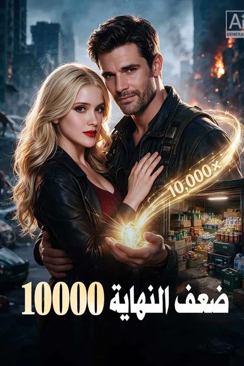 ملصق 10000 ضعف النهاية
