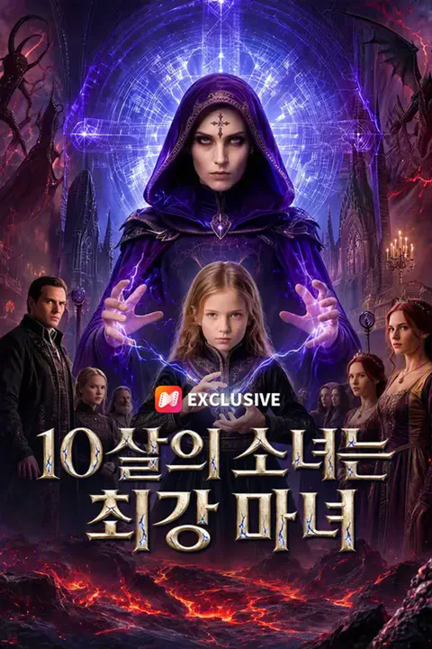 10살의 소녀는 최강 마녀 포스터