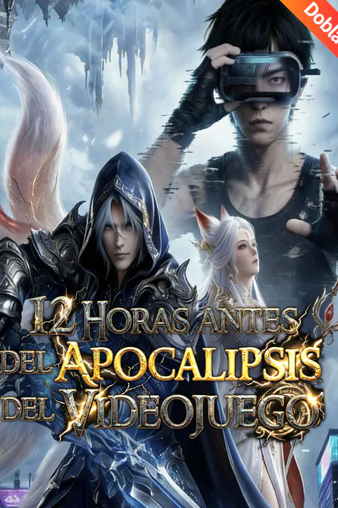Póster de 12 horas antes del apocalipsis del videojuego (Doblado)