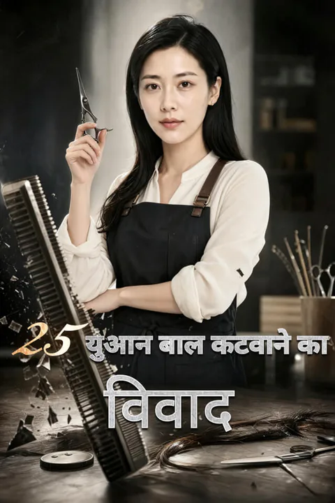 25 युआन बाल कटवाने का विवाद का पोस्टर