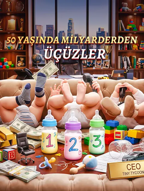 50 YAŞINDA MİLYARDERDEN ÜÇÜZLER afişi