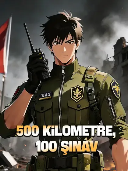 500 Kilometre, 100 Şınav afişi
