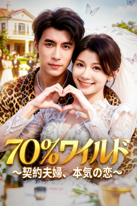 70%ワイルド～契約夫婦、本気の恋～のポスター