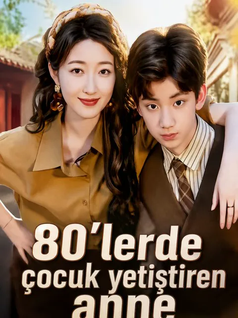 80'lerde çocuk yetiştiren anne afişi