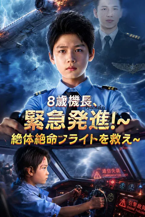 8歳機長、緊急発進!~絶体絶命フライトを救え~のポスター