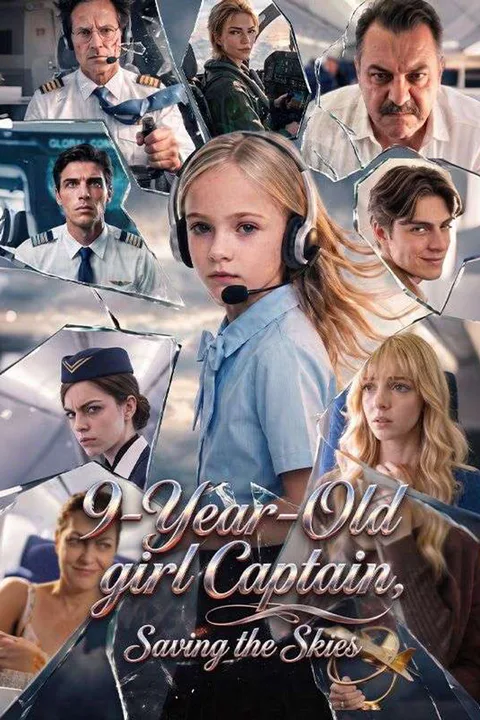 9-Year-Old girl Captain，Saving the Skies poster
