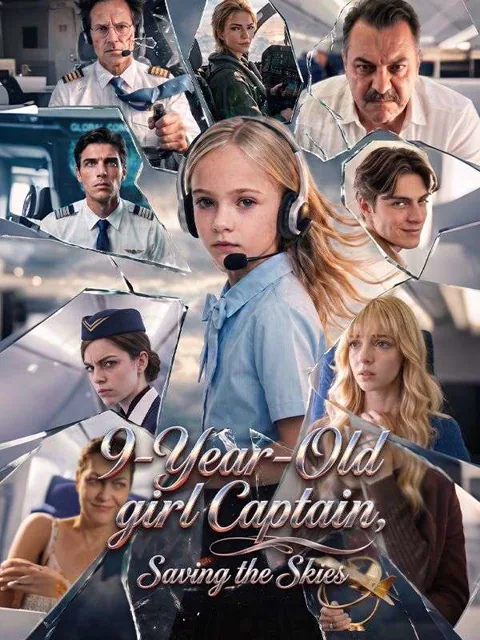9-Year-Old girl Captain，Saving the Skies poster