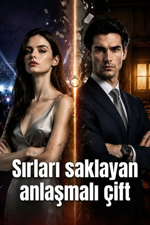 A couple who keep secrets from each other poster