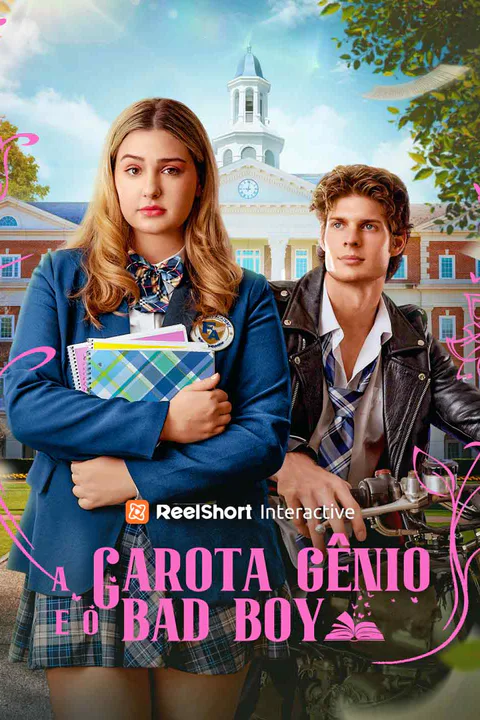 Pôster de A Garota Gênio e o Bad Boy
