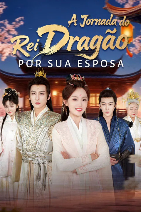 Póster de A Jornada do Rei Dragão por Sua Esposa