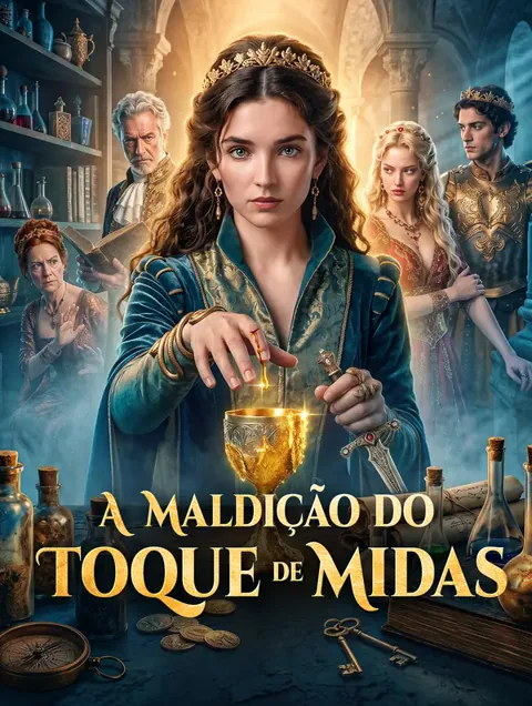 Pôster de A Maldição do Toque de Midas
