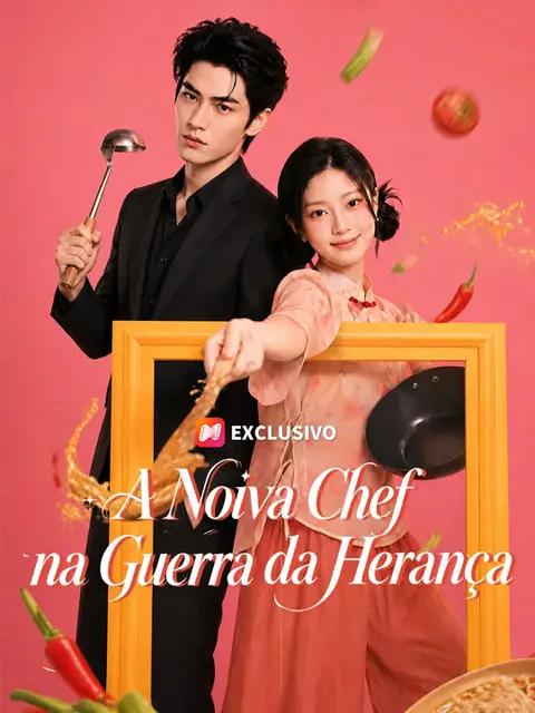 Pôster de A Noiva Chef na Guerra da Herança