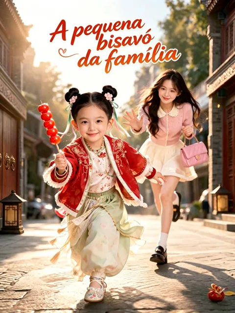 A pequena bisavó da família afişi