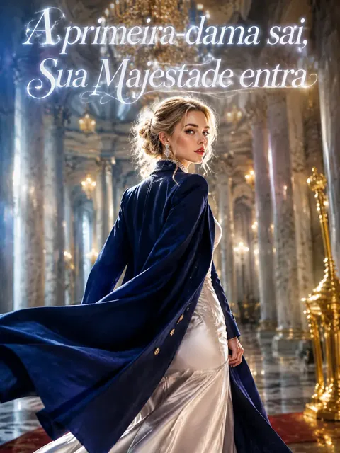 Pôster de A primeira-dama sai, Sua Majestade entra