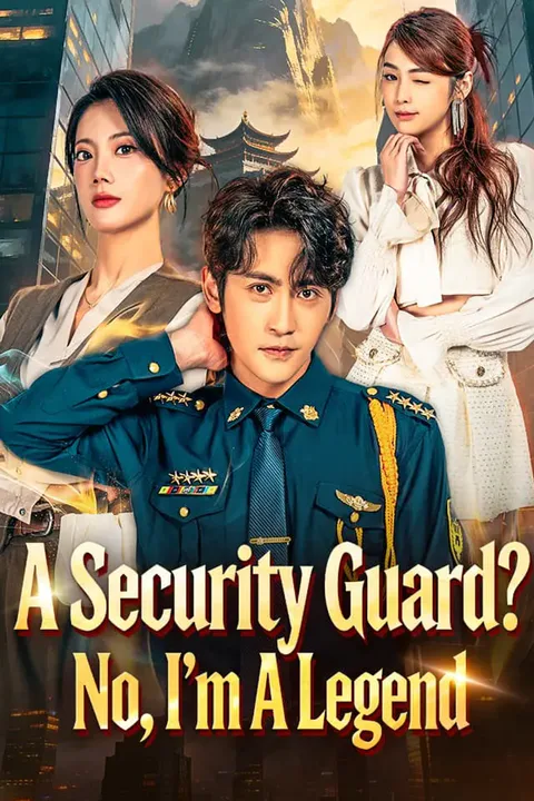 A Security Guard? No, I'm A Legend poster