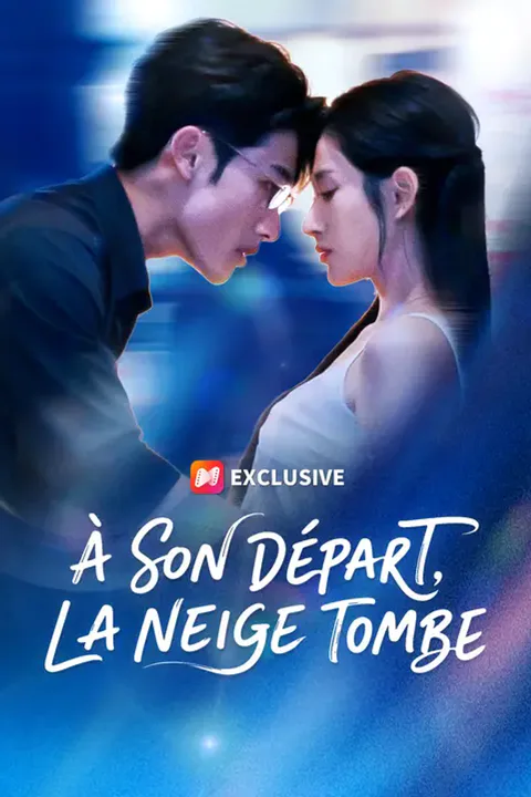 Affiche d’À son départ, la neige tombe