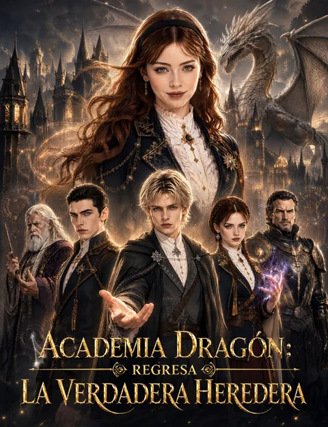 Póster de Academia Dragón: Regresa la verdadera heredera