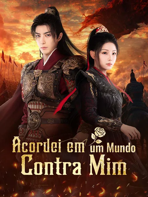 Pôster de Acordei em um Mundo Contra Mim