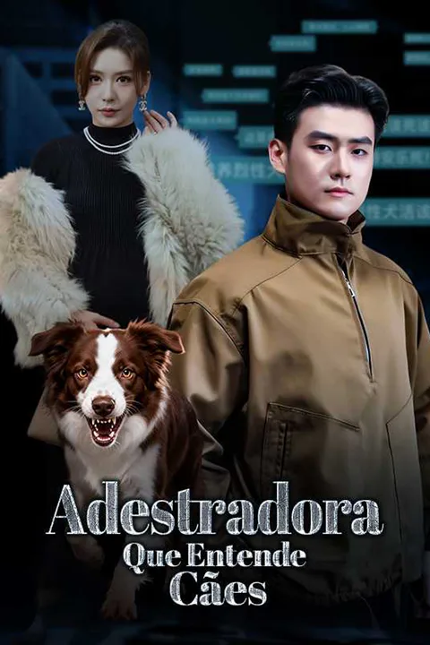 Pôster de Adestradora Que Entende Cães