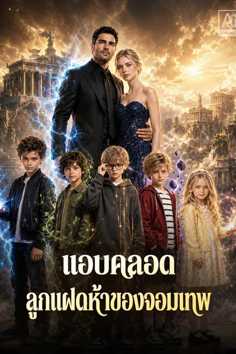 โปสเตอร์ แอบคลอดลูกแฝดห้าของจอมเทพ