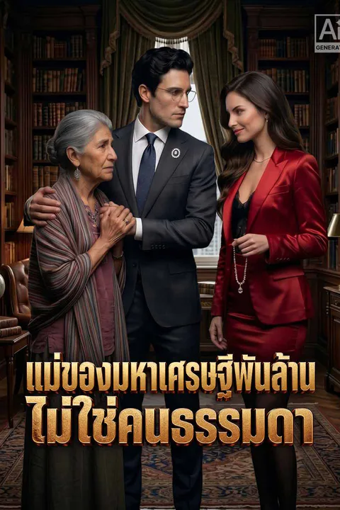 โปสเตอร์ แม่ของมหาเศรษฐีพันล้าน ไม่ใช่คนธรรมดา