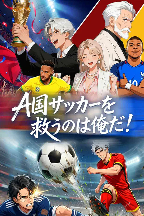 A国サッカーを救うのは俺だ！のポスター