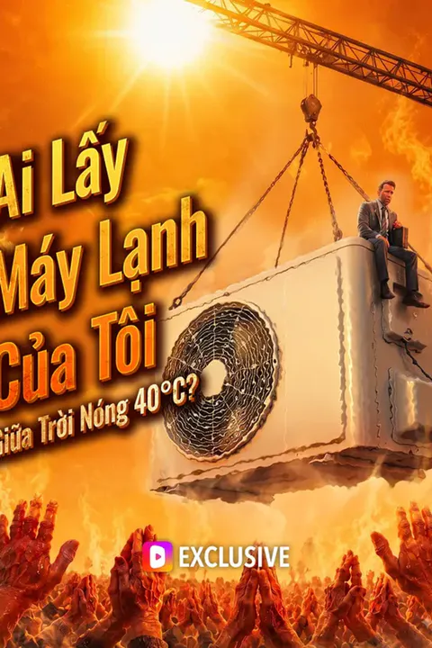 Poster Ai Lấy Máy Lạnh Của Tôi Giữa Trời Nóng 40°C?