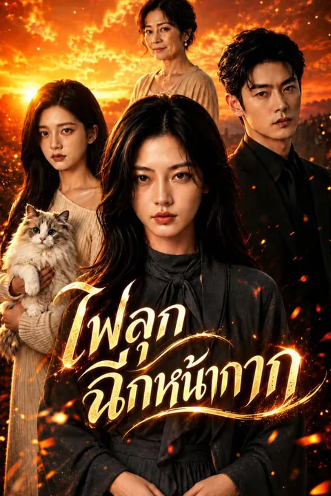 โปสเตอร์ ไฟลุกฉีกหน้ากาก