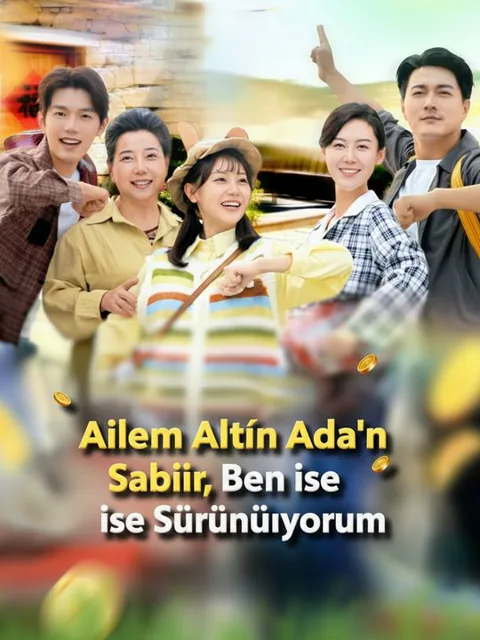 Ailem Altın Ada'nın Sahibi, Ben ise Sürünüyorum afişi