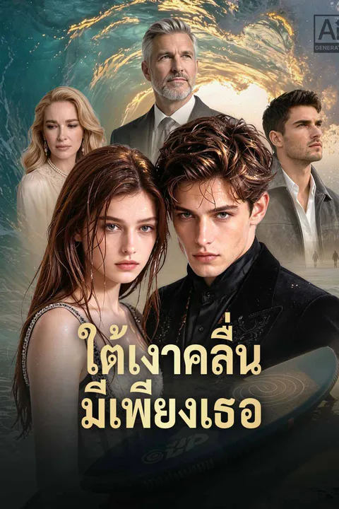 โปสเตอร์ ใต้เงาคลื่น มีเพียงเธอ