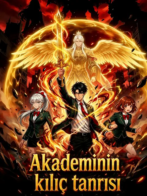 Akademinin kılıç tanrısı afişi