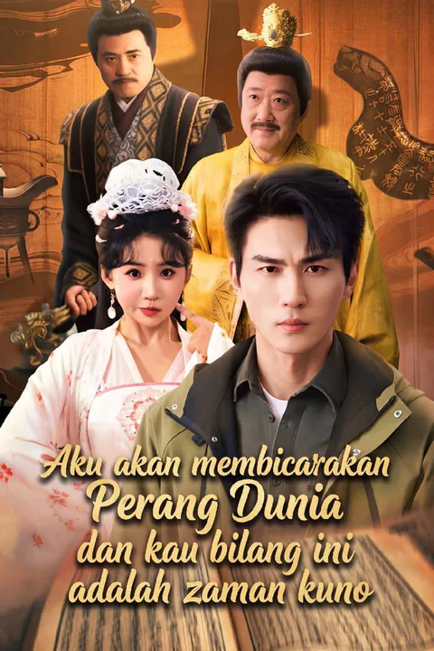 Poster Aku akan membicarakan Perang Dunia dan kau bilang ini adalah zaman kuno