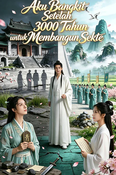 Poster Aku Bangkit Setelah 3000 Tahun untuk Membangun Sekte