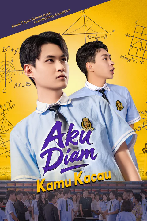 Poster Aku Diam, Kamu kacau