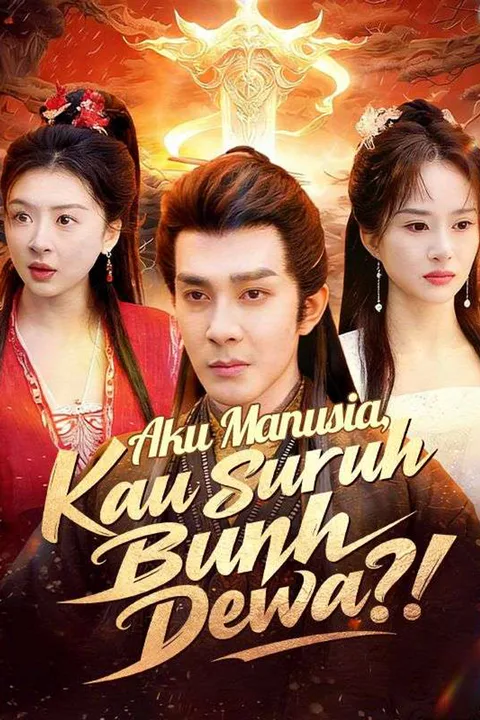 Poster Aku Manusia, Kau Suruh Bunuh Dewa?!