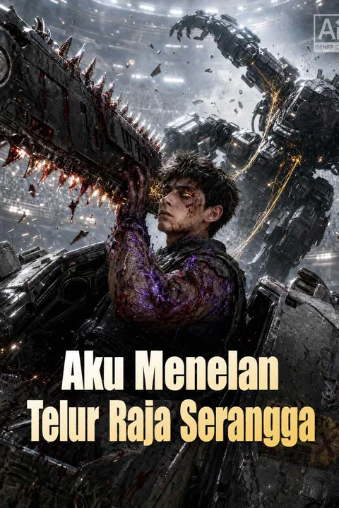 Poster Aku Menelan Telur Raja Serangga