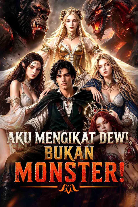 Poster Aku Mengikat Dewi, Bukan Monster!