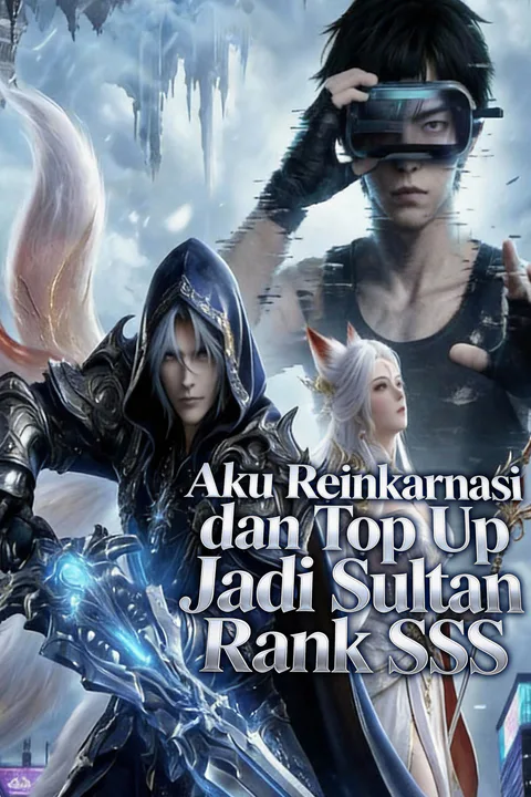 Poster Aku Reinkarnasi dan Top Up Jadi Sultan Rank SSS