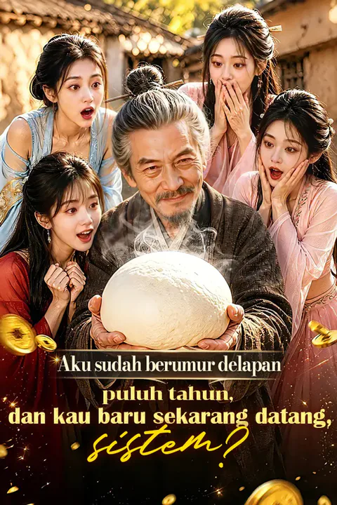 Poster Aku sudah berumur delapan puluh tahun, dan kau baru sekarang datang, sistem?