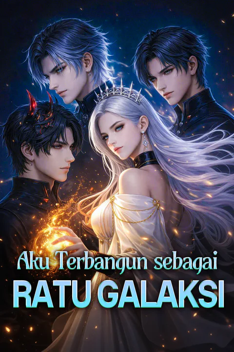 Poster Aku Terbangun sebagai Ratu Galaksi