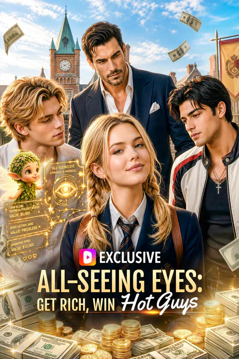 Poster ng All-Seeing Eyes: Get Rich, Win Hot Guys