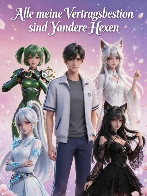 Poster von Alle meine Vertragsb estien sind Yandere-Hexen