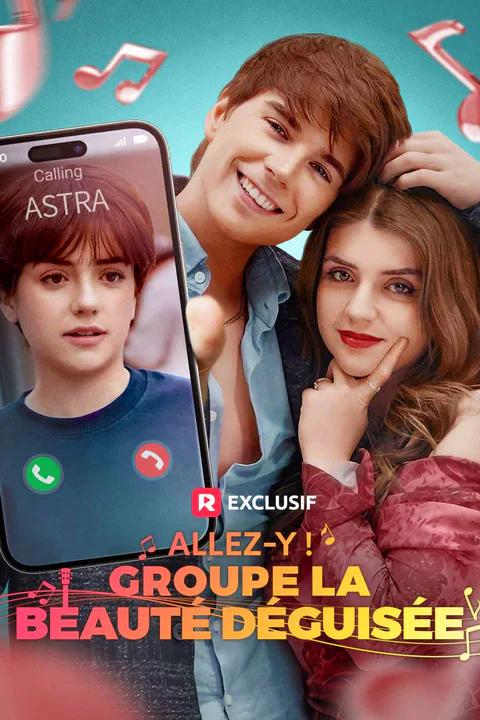 Affiche d’Allez-y ! Groupe La beauté déguisée