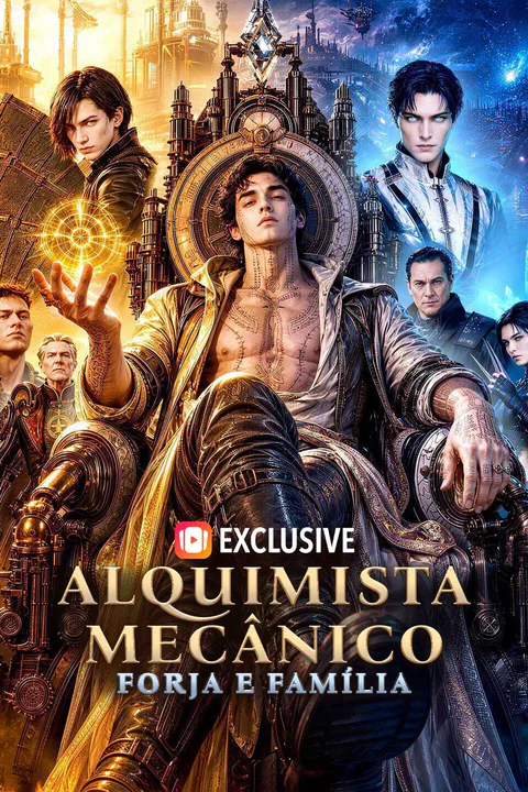Pôster de Alquimista Mecânico: Forja e Família