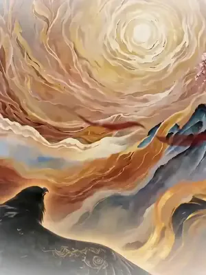 Altın kuş kızı'nın huzur görevi afişi