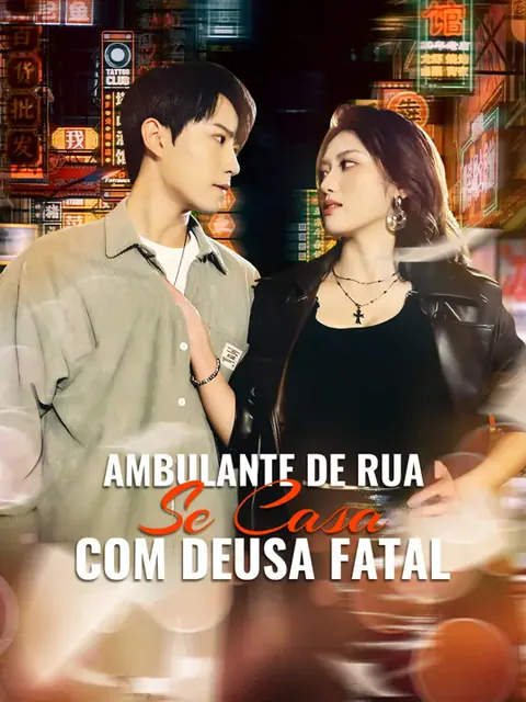 Pôster de Ambulante de Rua Se Casa com Deusa Fatal